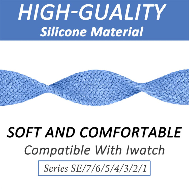 Vildt sejt Universal Apple Nylon Rem - Størrelse: L - Blå#serie_4