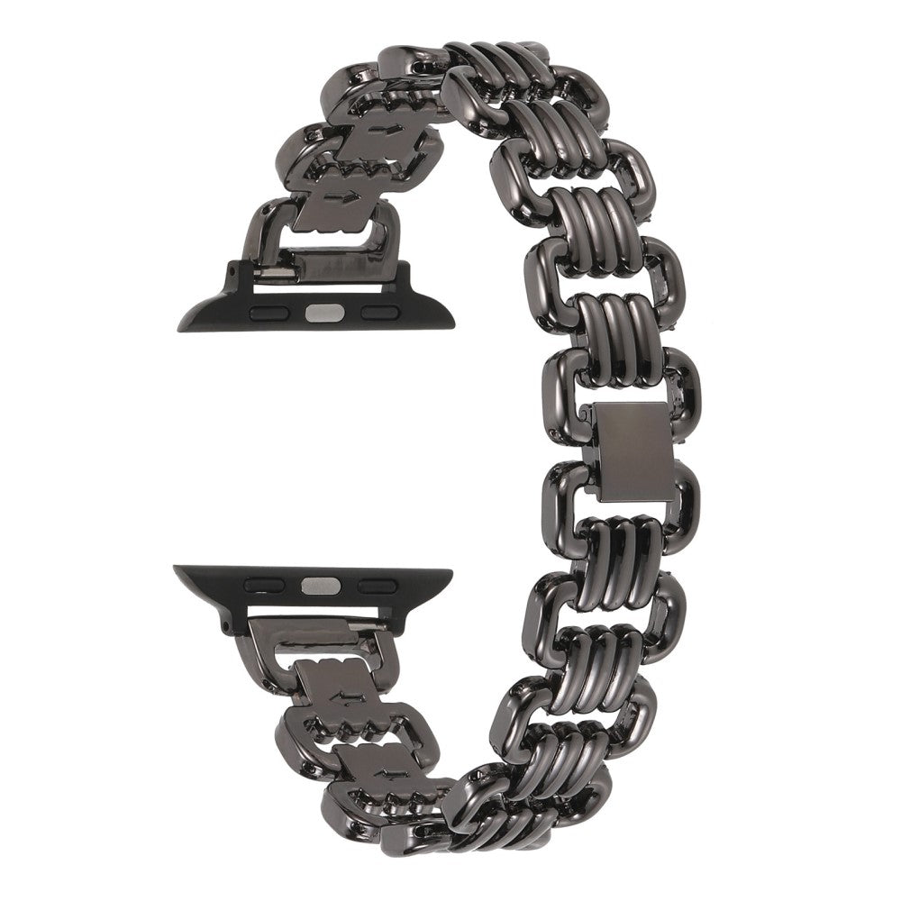 Skøn Universal Apple Metal Rem - Sort#serie_1