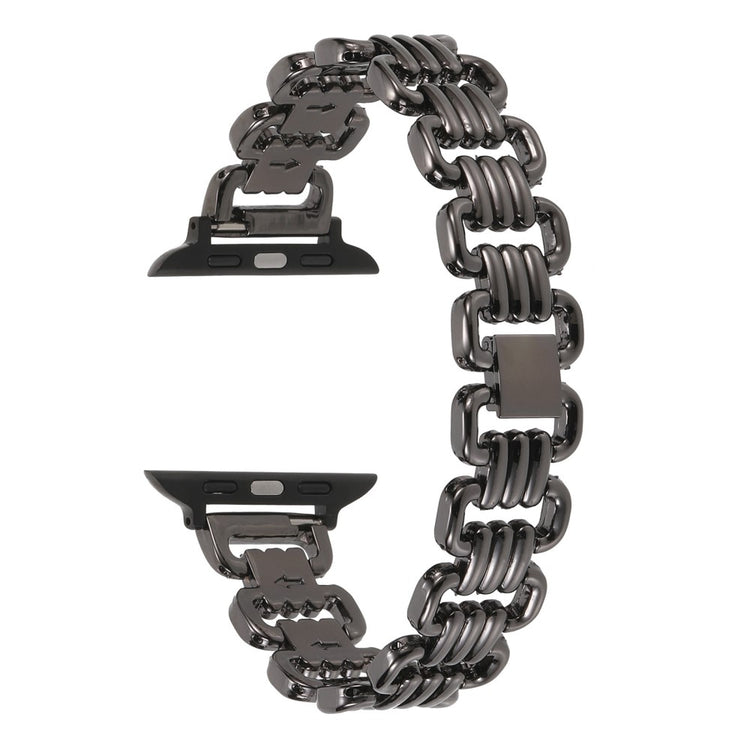 Skøn Universal Apple Metal Rem - Sort#serie_1