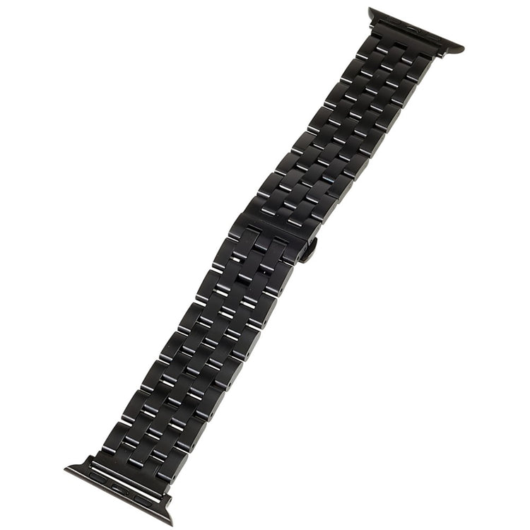 Super slidstærk Universal Apple Metal Rem - Sort#serie_1