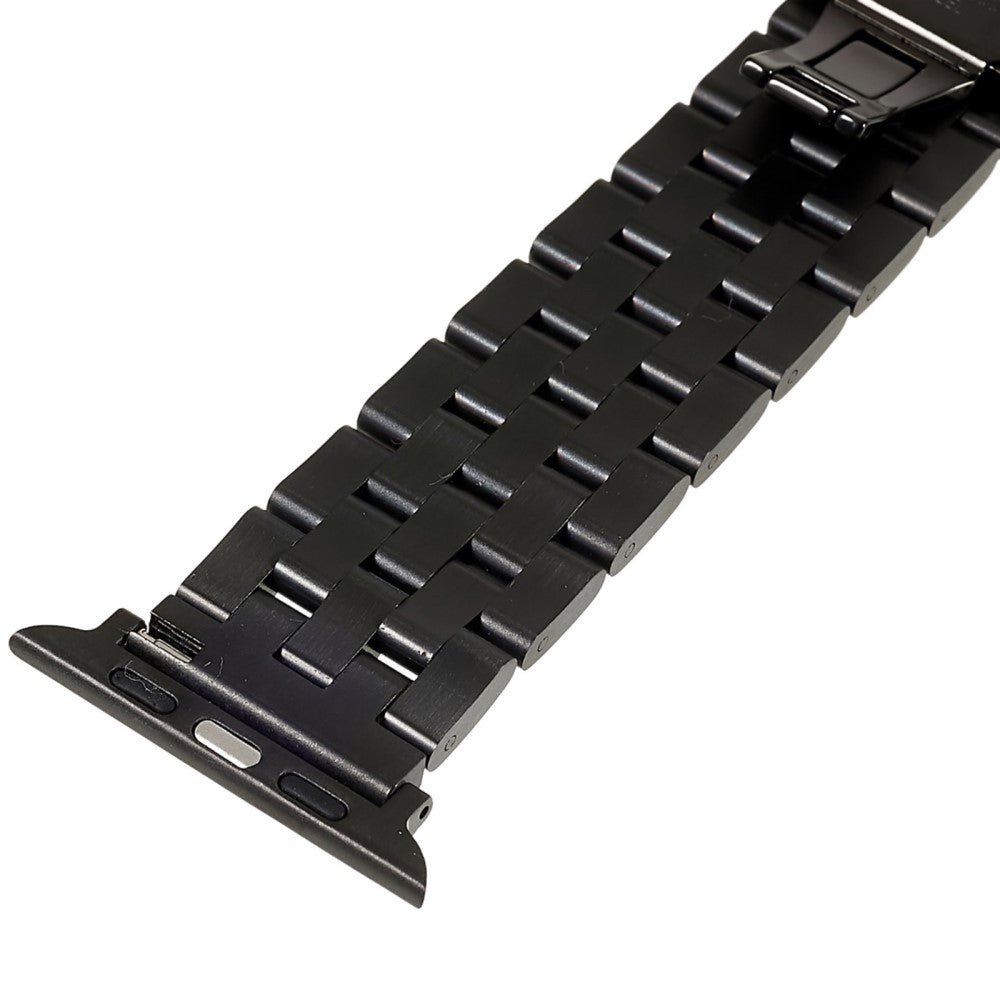 Super slidstærk Universal Apple Metal Rem - Sort#serie_1