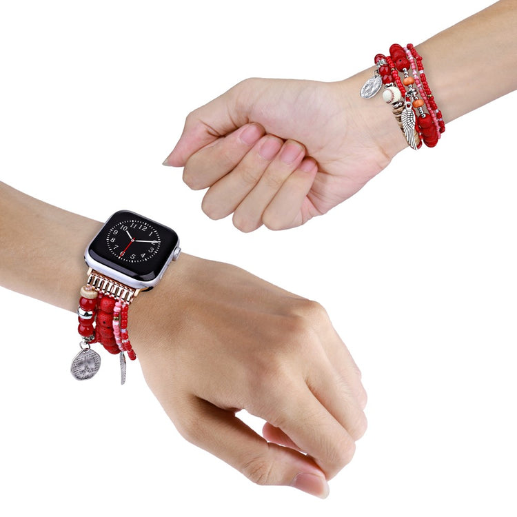 Rigtigt slidstærk Universal Apple  Rem - Rød#serie_2