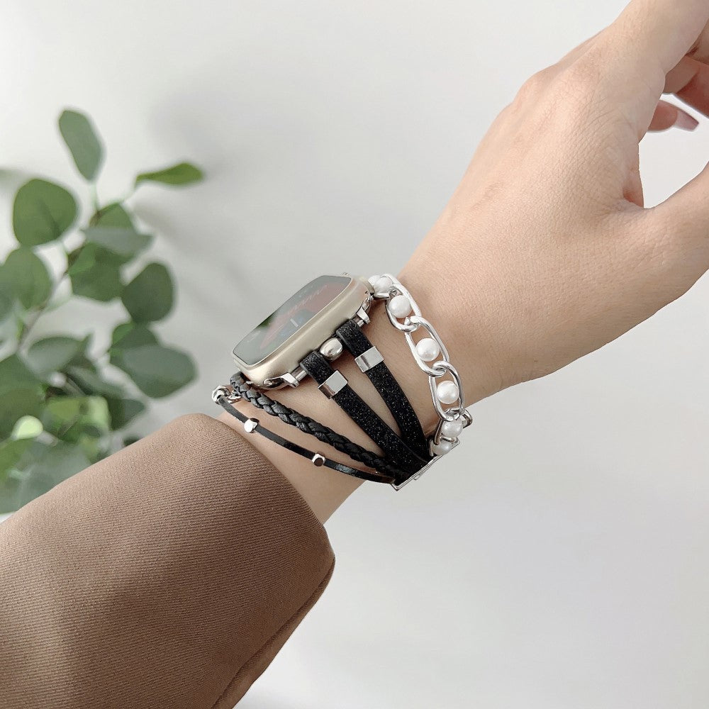 Mega kønt Universal Apple  Rem - Sølv#serie_3