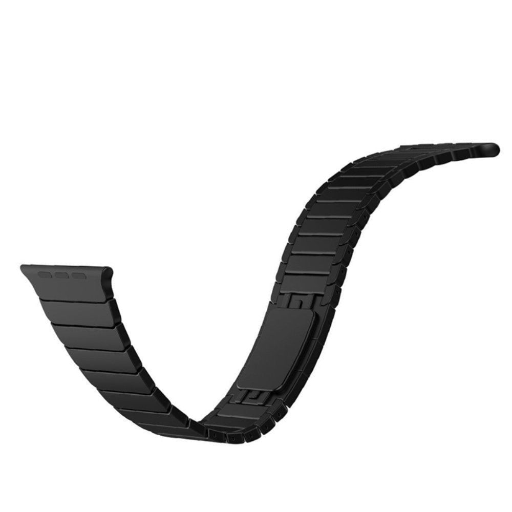 Kønt Metal Universal Rem passer til Apple Smartwatch - Sort#serie_1