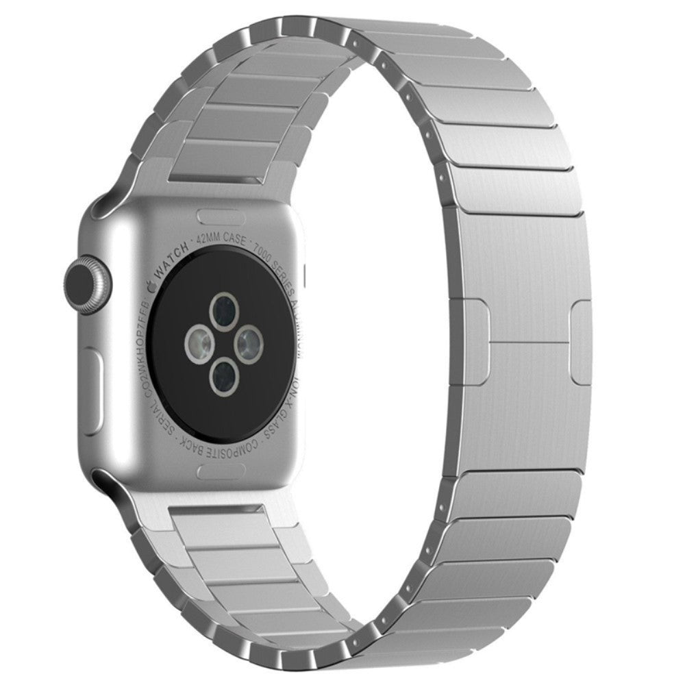 Kønt Metal Universal Rem passer til Apple Smartwatch - Sølv#serie_3