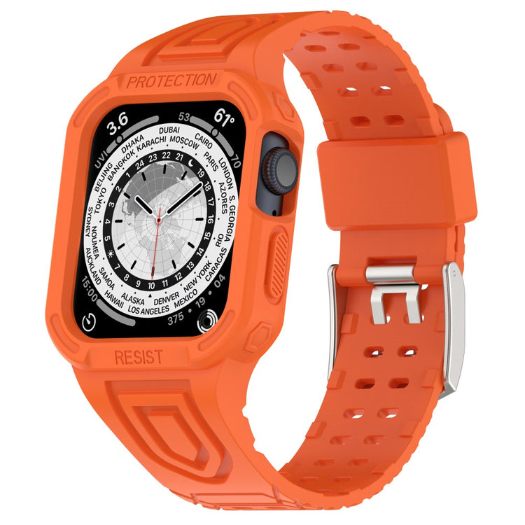 Meget Komfortabel Plastik Universal Rem passer til Apple Smartwatch - Orange#serie_4
