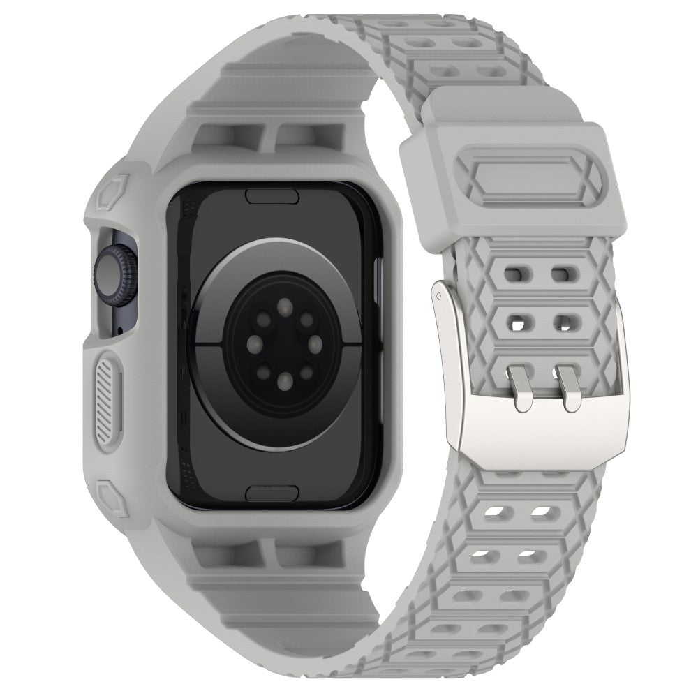 Meget Komfortabel Plastik Universal Rem passer til Apple Smartwatch - Sølv#serie_6