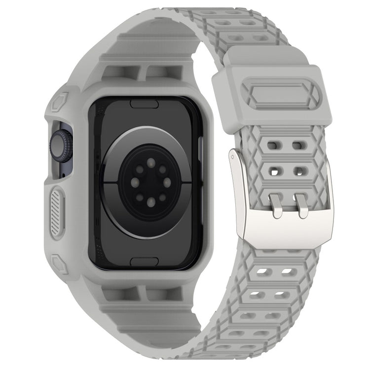 Meget Komfortabel Plastik Universal Rem passer til Apple Smartwatch - Sølv#serie_6