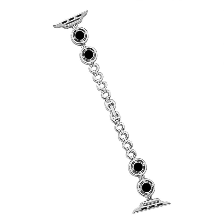 Super Sejt Metal Universal Rem passer til Apple Smartwatch - Sølv#serie_5