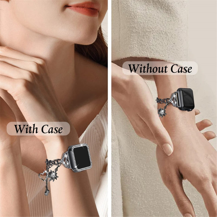 Helt vildt komfortabel Universal Apple Metal Rem - Sort#serie_1