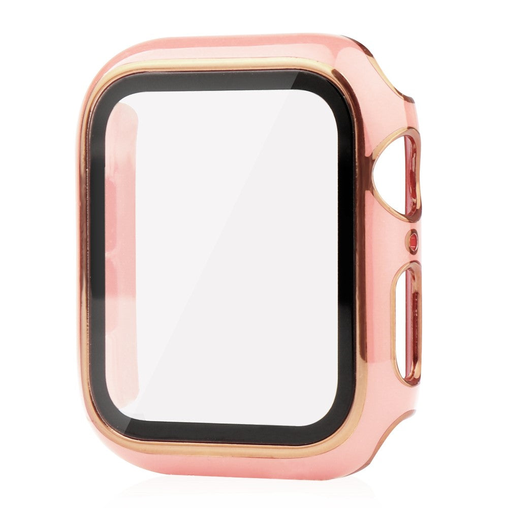 Vildt Fint Universal Apple Cover med Skærmbeskytter i Plastik og Hærdet Glas - Pink#serie_5