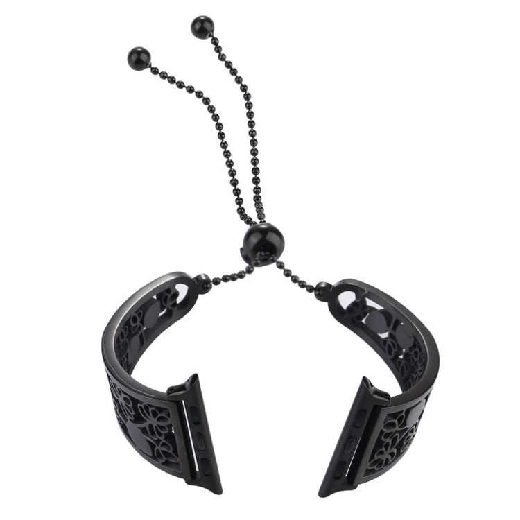 Helt vildt nydelig Apple Watch Series 1-3 42mm Metal Rem - Sort#serie_2