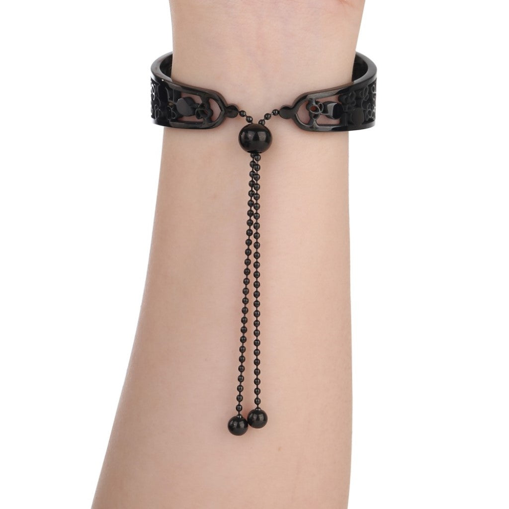 Helt vildt nydelig Apple Watch Series 1-3 42mm Metal Rem - Sort#serie_2