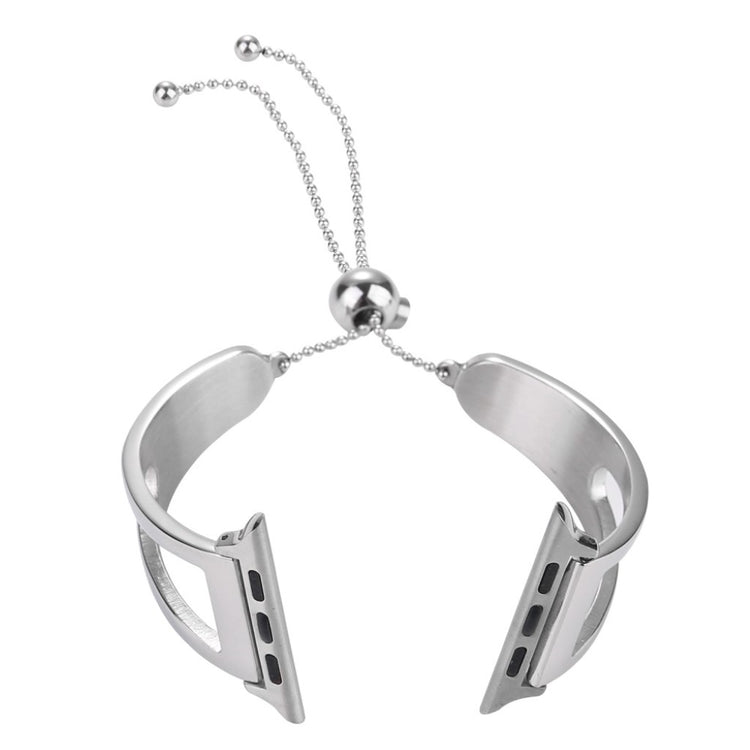 Vildt pænt Apple Watch Series 1-3 38mm Metal Rem - Sølv#serie_3