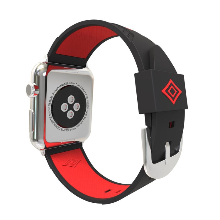 Solid Apple Watch Series 4 40mm Silikone Rem - Flerfarvet#serie_6