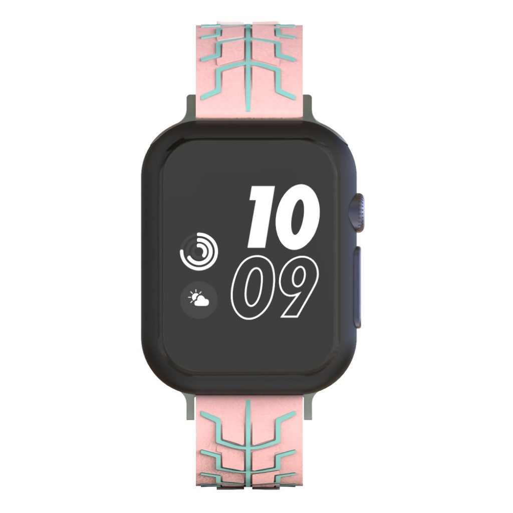 Vildt fint Apple Watch Series 4 40mm Silikone Rem - Pink#serie_5
