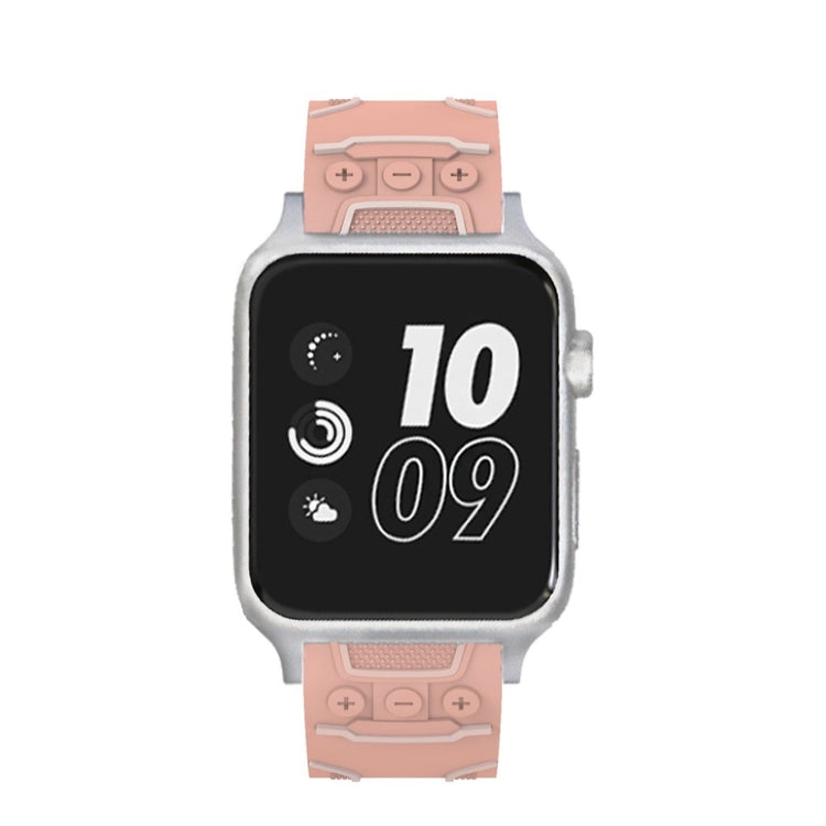 Rigtigt fint Apple Watch Series 4 40mm Silikone Rem - Pink#serie_6