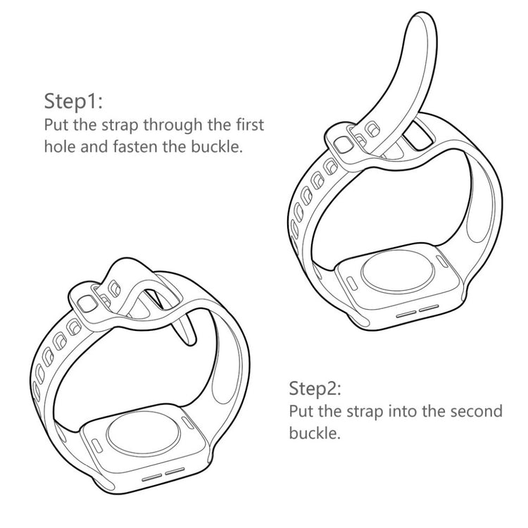 Apple Watch Series 5 40mm / Apple Watch 40mm Silikone Rem - Sølv#serie_3