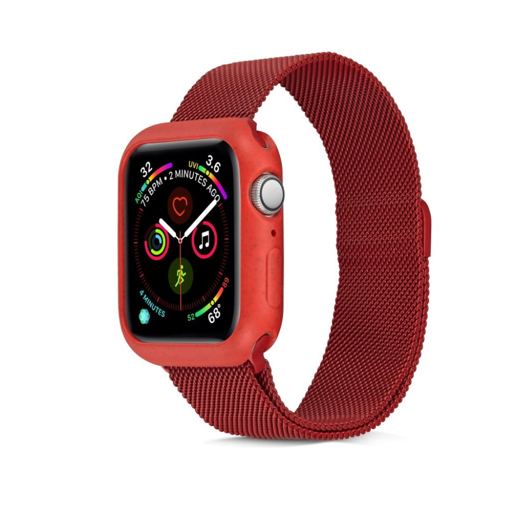Rigtigt Flot Apple Watch Series 5 40mm / Apple Watch 40mm Silikone Cover - Rød#serie_2
