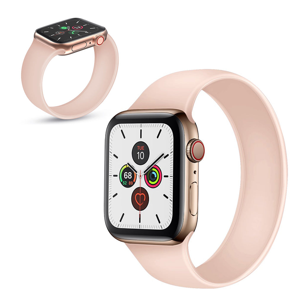 Mega pænt Universal Apple Silikone Rem - Størrelse: S - Pink#serie_4