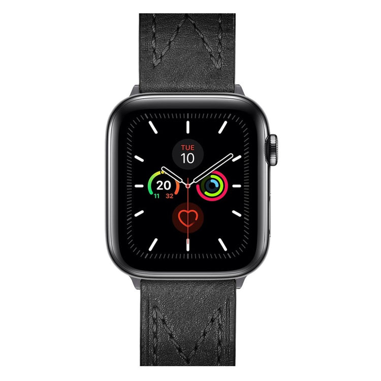 Stilren Universal Apple Ægte læder Rem - Sort#serie_1