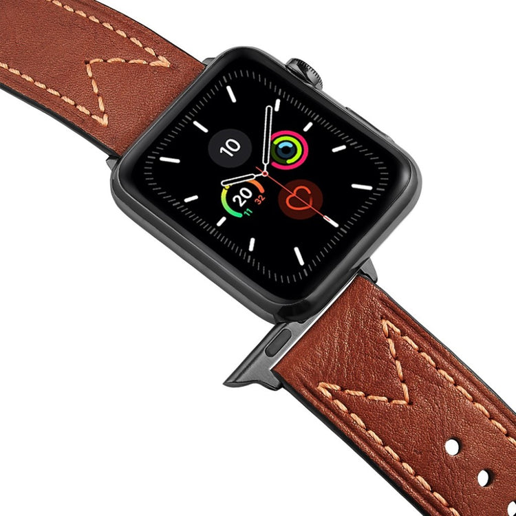 Stilren Universal Apple Ægte læder Rem - Brun#serie_4