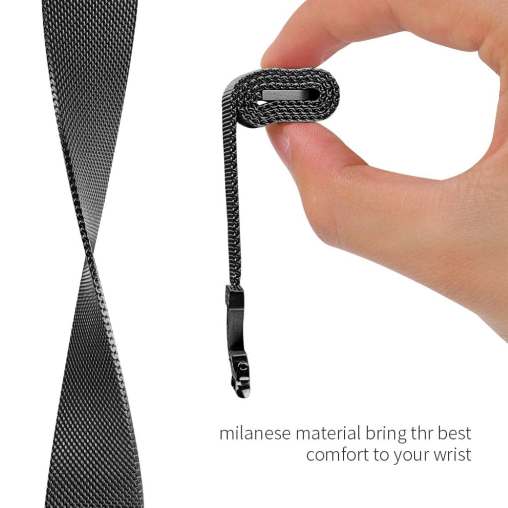 Sejt Apple Watch Series 5 44mm / Apple Watch 44mm Metal Rem - Sort#serie_1