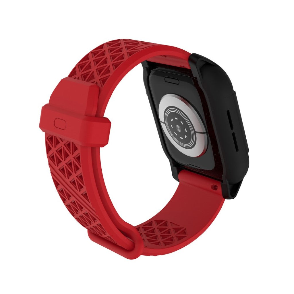 Apple Watch Series 5 44mm / Apple Watch 44mm Silikone Rem - Rød#serie_3