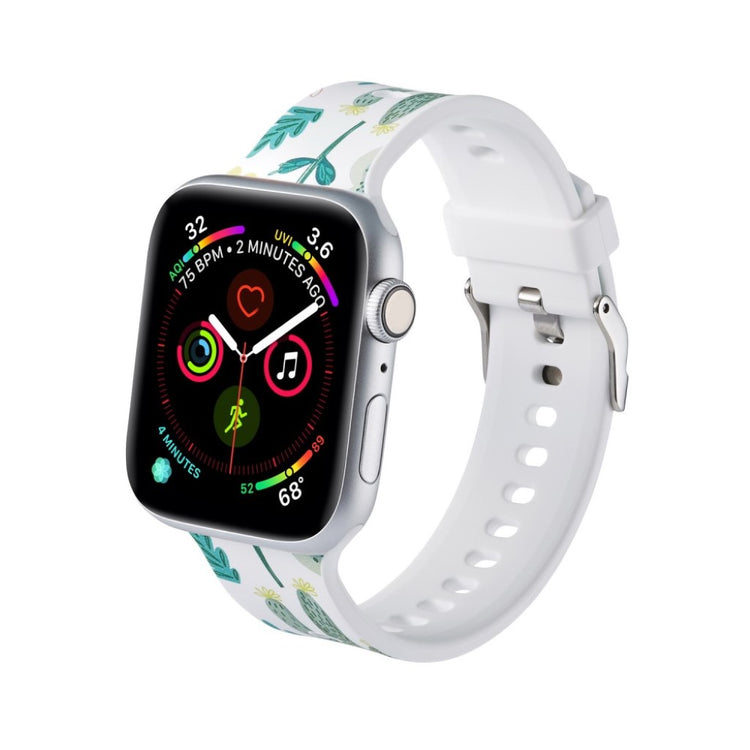 Super flot Apple Watch Series 5 44mm Silikone Rem - Flerfarvet#serie_6