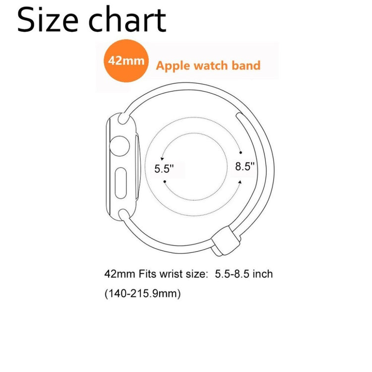 Vildt rart Universal Apple Silikone Rem - Pink#serie_2