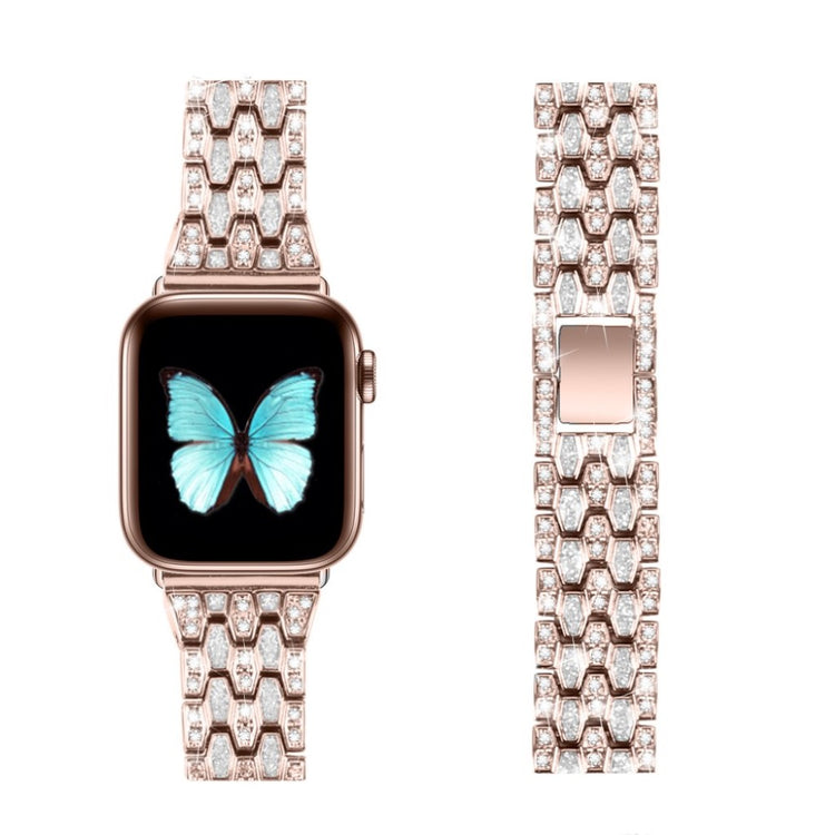 Vildt hårdfør Universal Apple Metal og Rhinsten Rem - Pink#serie_1