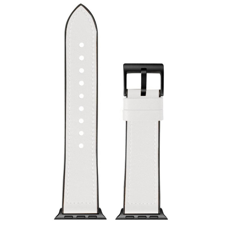 Super elegant Universal Apple Kunstlæder og Silikone Rem - Hvid#serie_2
