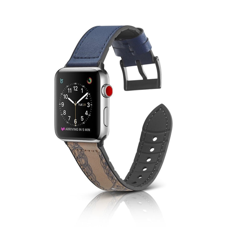 Super elegant Universal Apple Kunstlæder og Silikone Rem - Flerfarvet#serie_5