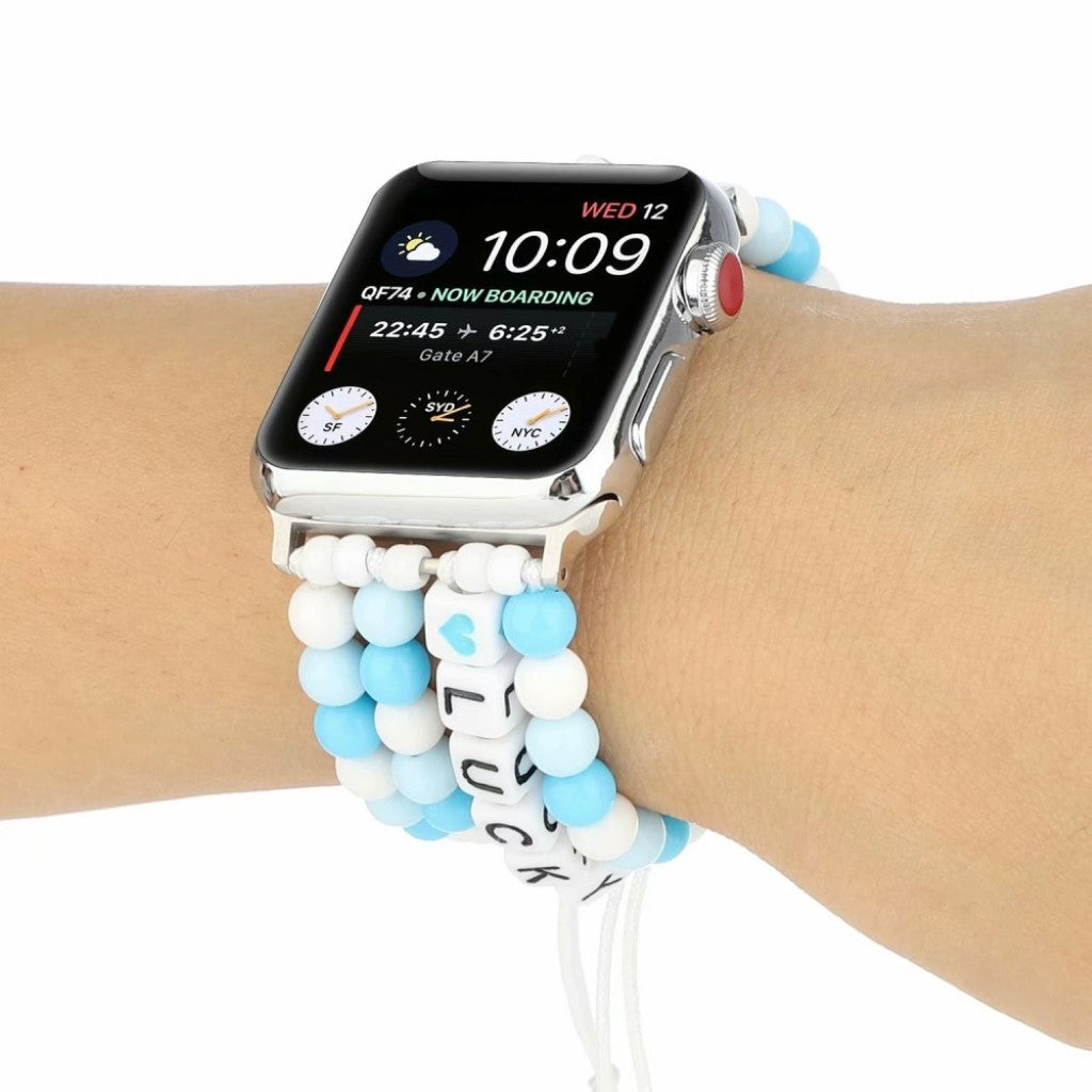 Super godt Universal Apple Nylon Rem - Blå#serie_6