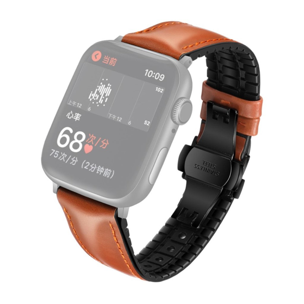 Vildt kønt Universal Apple Kunstlæder Rem - Orange#serie_2