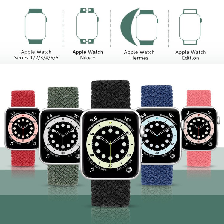 Vildt holdbart Universal Apple Nylon Rem - Sort#serie_1