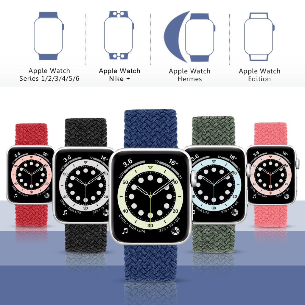 Vildt holdbart Universal Apple Nylon Rem - Blå#serie_5