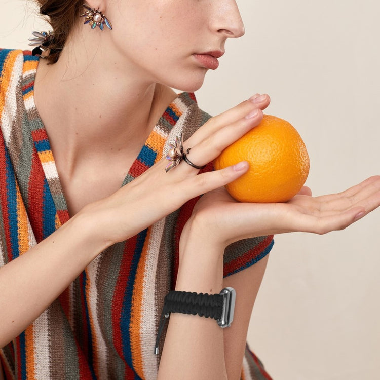 Meget holdbart Universal Apple Nylon Rem - Sort#serie_9