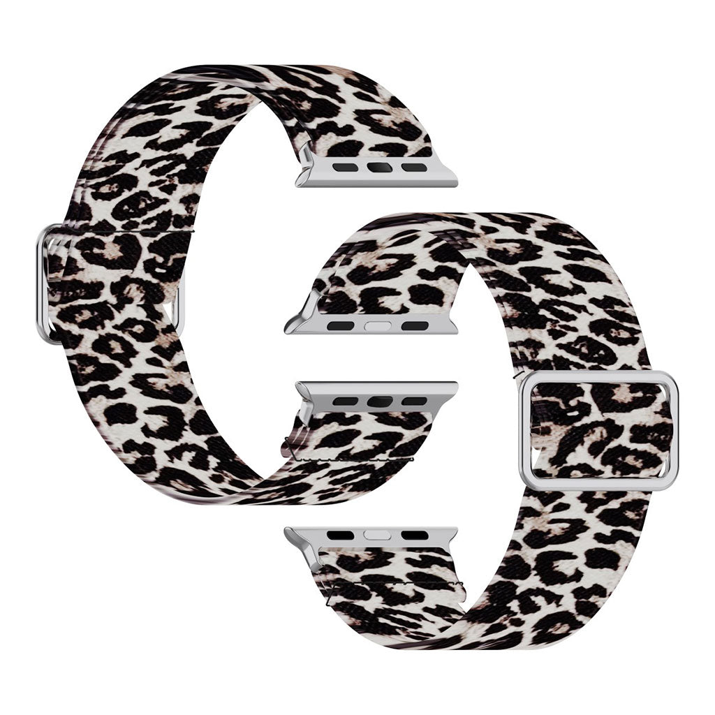 Apple Watch Series 6 / 5 44mm pattern printing watch band - Leopard Print#serie_1