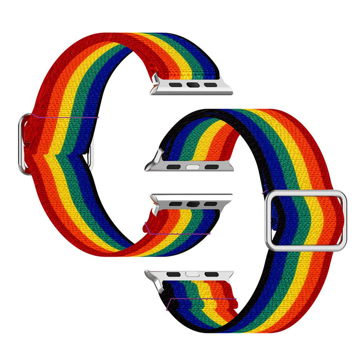 Apple Watch Series 6 / 5 44mm pattern printing watch band - Rainbow#serie_2