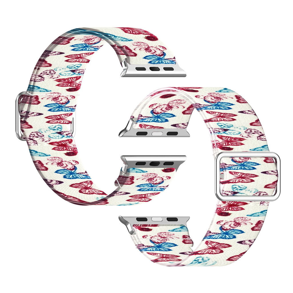 Apple Watch Series 6 / 5 44mm pattern printing watch band - Butterfly#serie_5