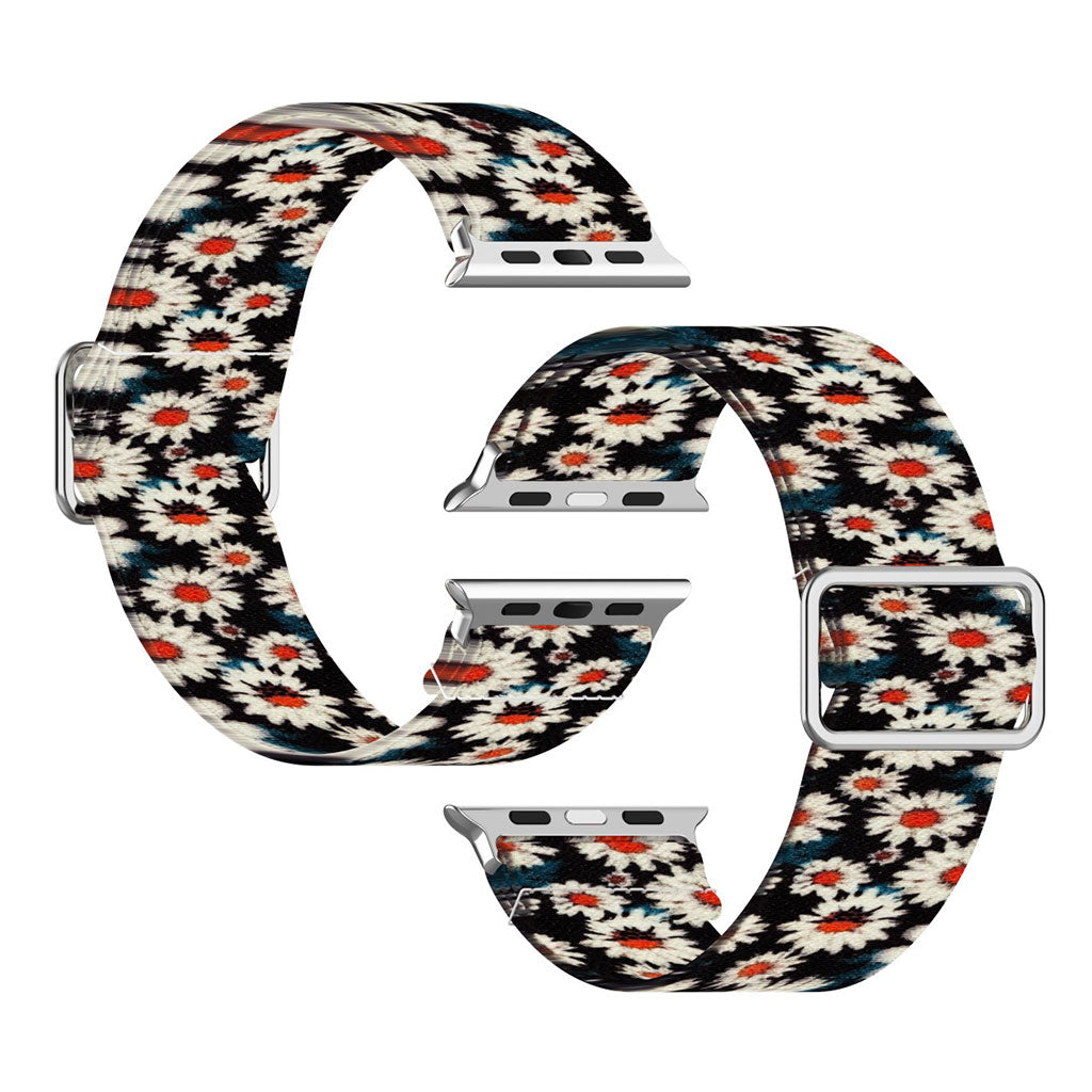 Apple Watch Series 6 / 5 44mm pattern printing watch band - Chrysanthemum#serie_6