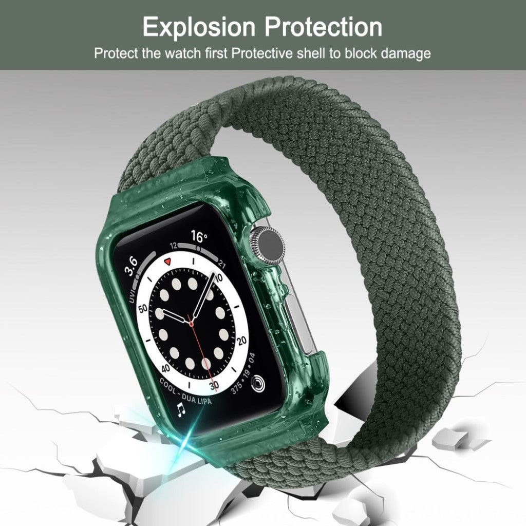 Meget slidstærk Universal Apple Nylon Rem - Størrelse: S - Grøn#serie_1