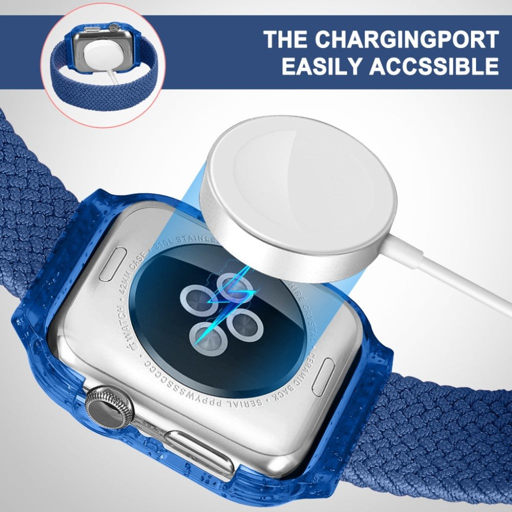 Meget slidstærk Universal Apple Nylon Rem - Størrelse: S - Blå#serie_3