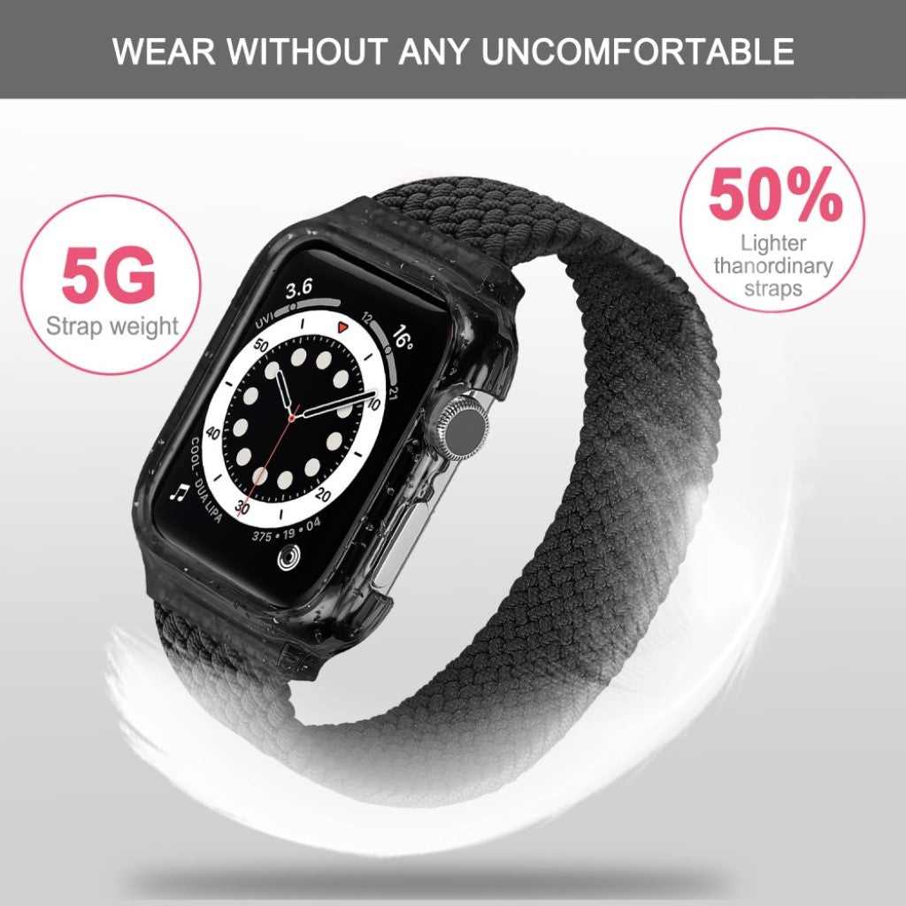 Meget slidstærk Universal Apple Nylon Rem - Størrelse: S - Sort#serie_4