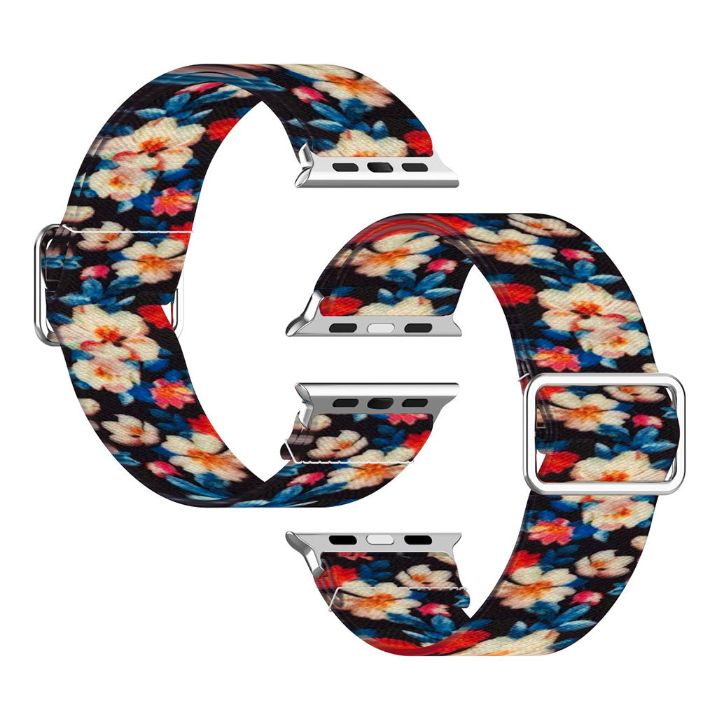 Apple Watch Series 6 / 5 40mm pattern printing watch band - Rhododendron#serie_4