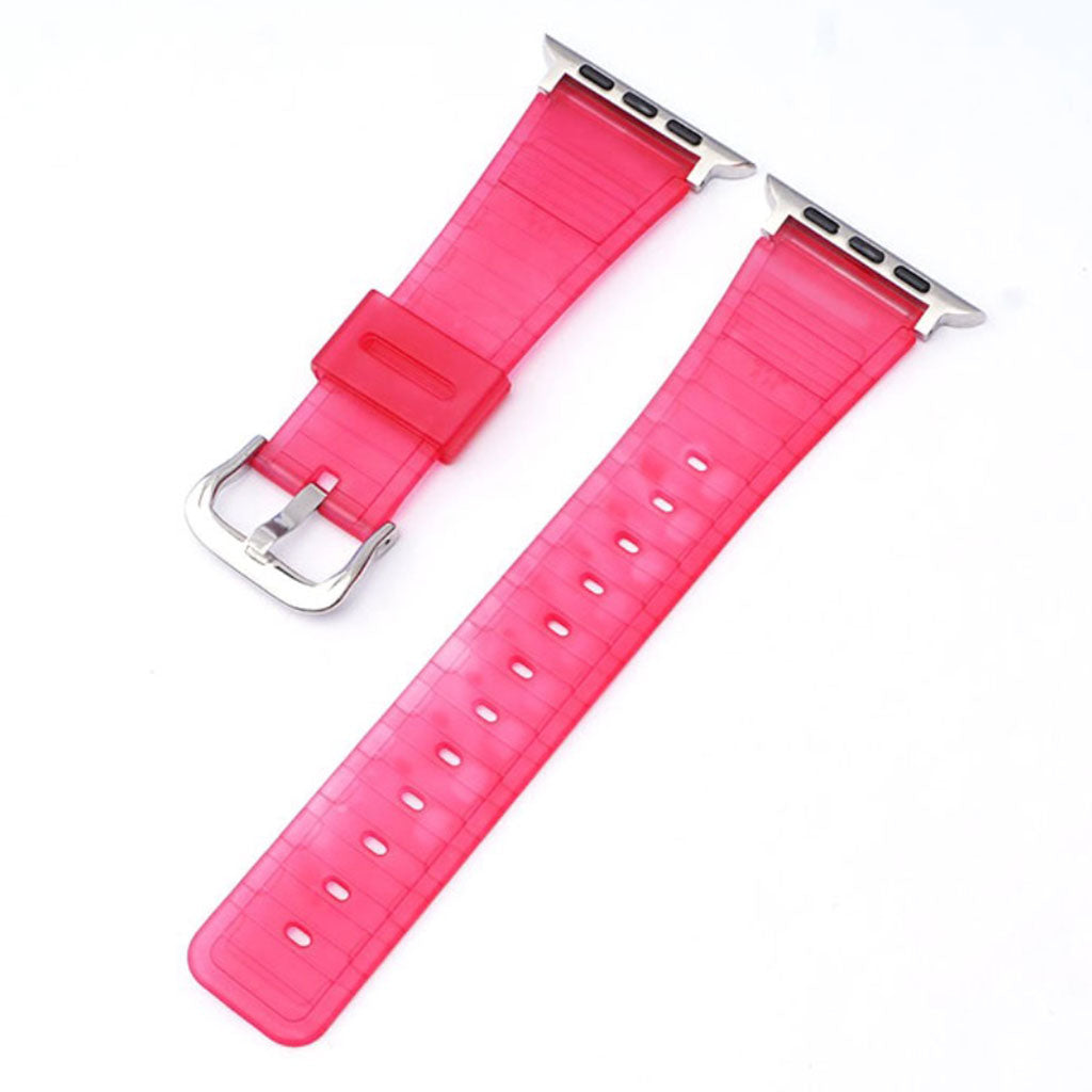 Rigtigt fantastisk Universal Apple Silikone Rem - Pink#serie_12