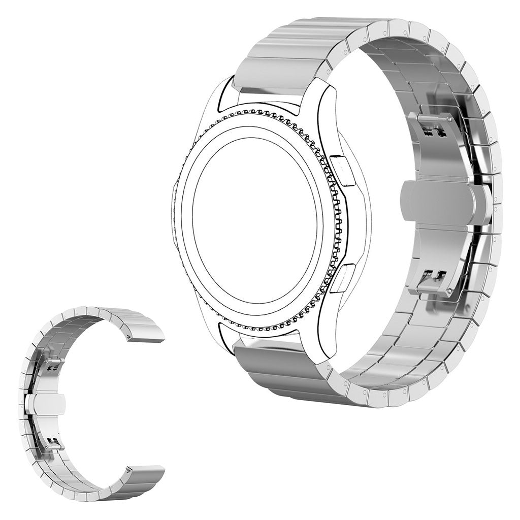 Rigtigt kønt Universal Apple Metal Rem - Sølv#serie_050