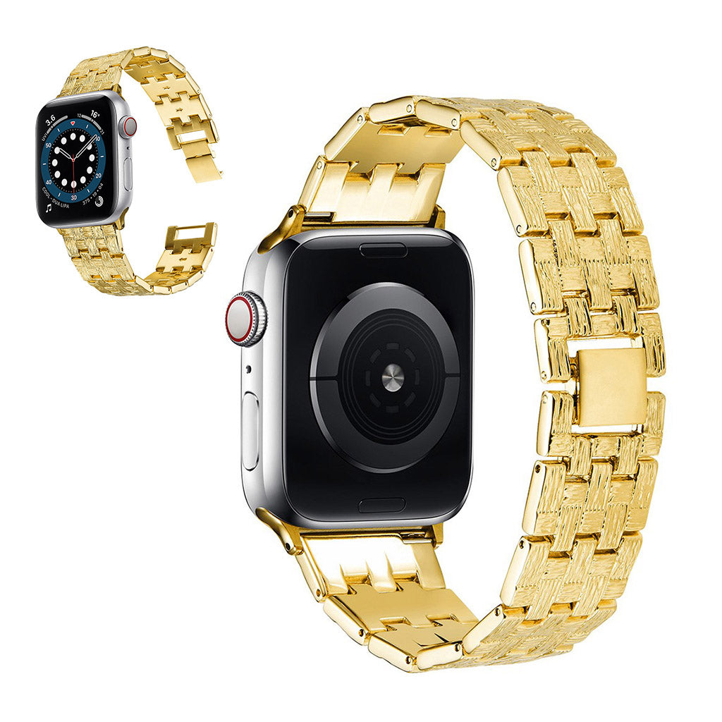 Mega holdbart Universal Apple Metal Rem - Guld#serie_3