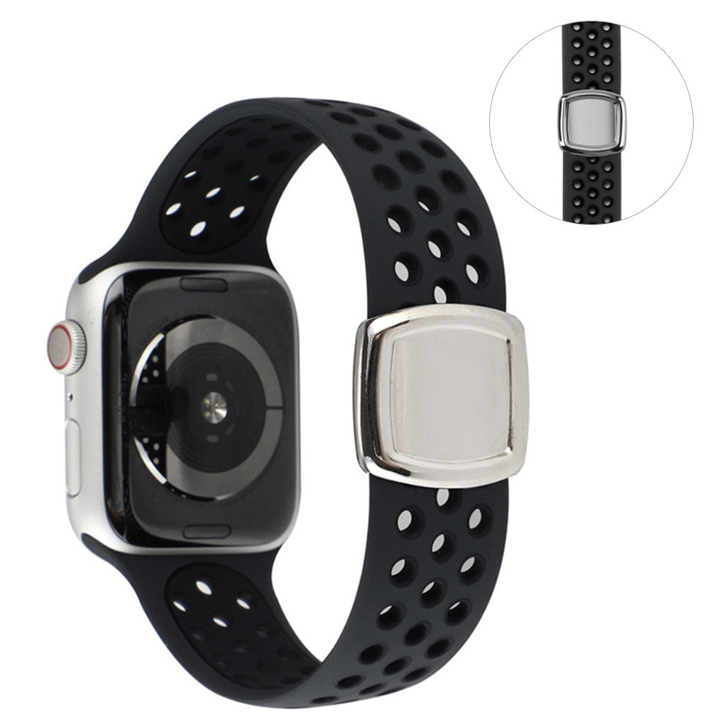 Super smuk Universal Apple Silikone Rem - Sort#serie_1